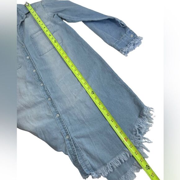 Francis Cabrel Worn-In Look Denim Dress - Picture 8 of 10